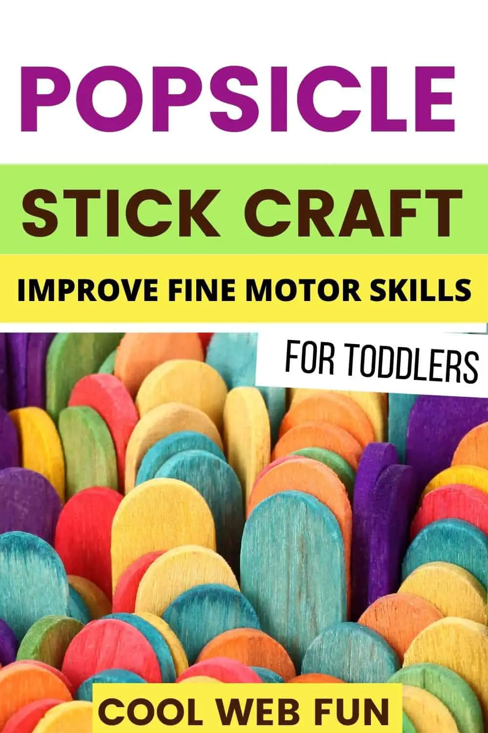 popsicle crafts with toddler