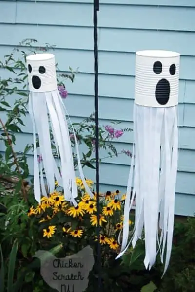 TIN CAN GHOST WINDSOCK
