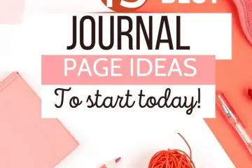 BULLET JOURNAL PAGE IDEAS